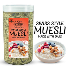 Swiss Style Muesli Made with Oats / اوٹس سے بنا موصلی / Oats se Bana Muesli