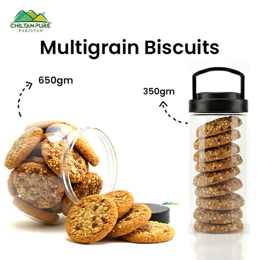 MultiGrain Biscuit Cookies / Made With Organic Desi Butter, Bakery Biscuit