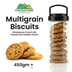 MultiGrain Biscuit Cookies / Made With Organic Desi Butter, Bakery Biscuit