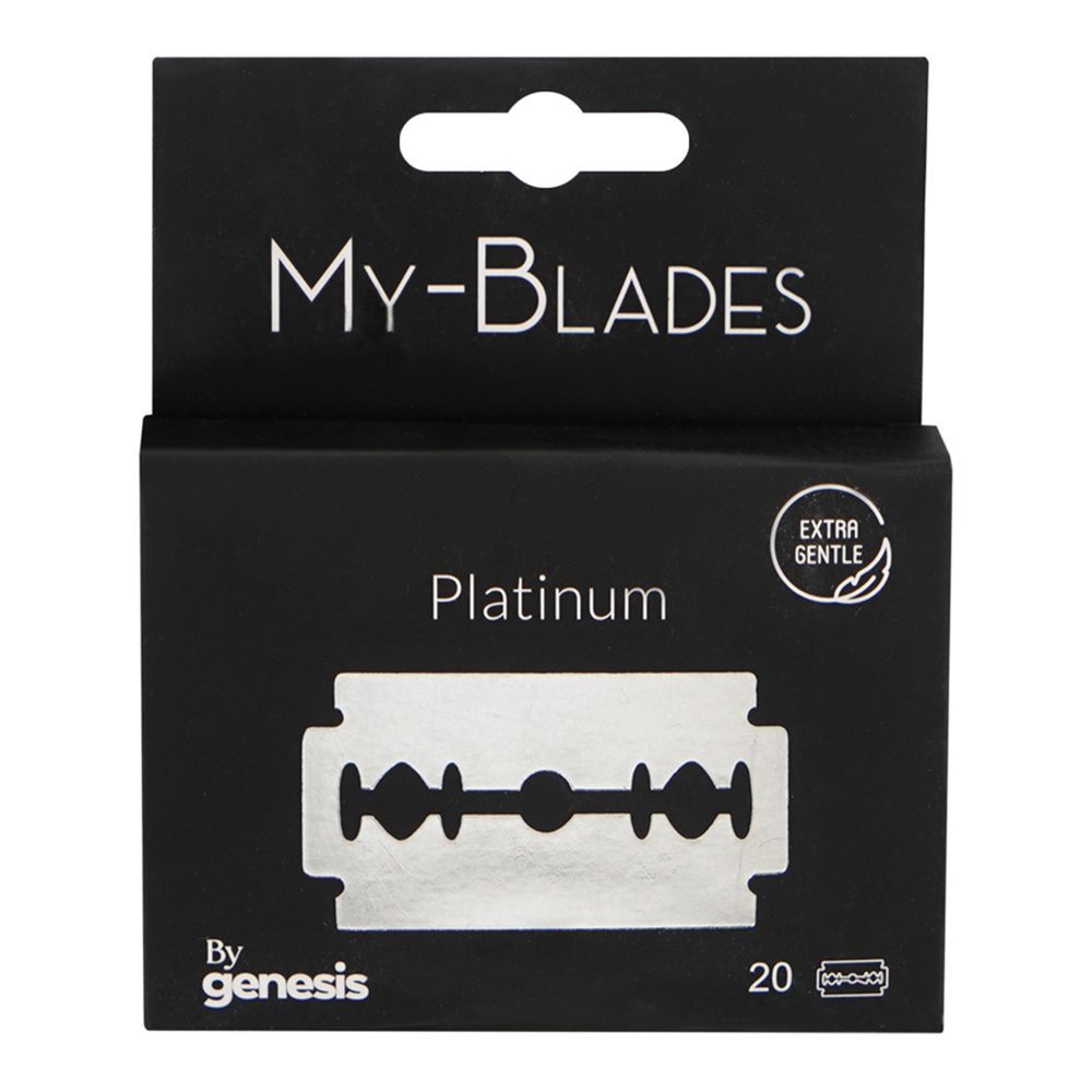 Genesis My Blades Platinum 20s Blades Default Title - MamasJan Grocery Nonfood