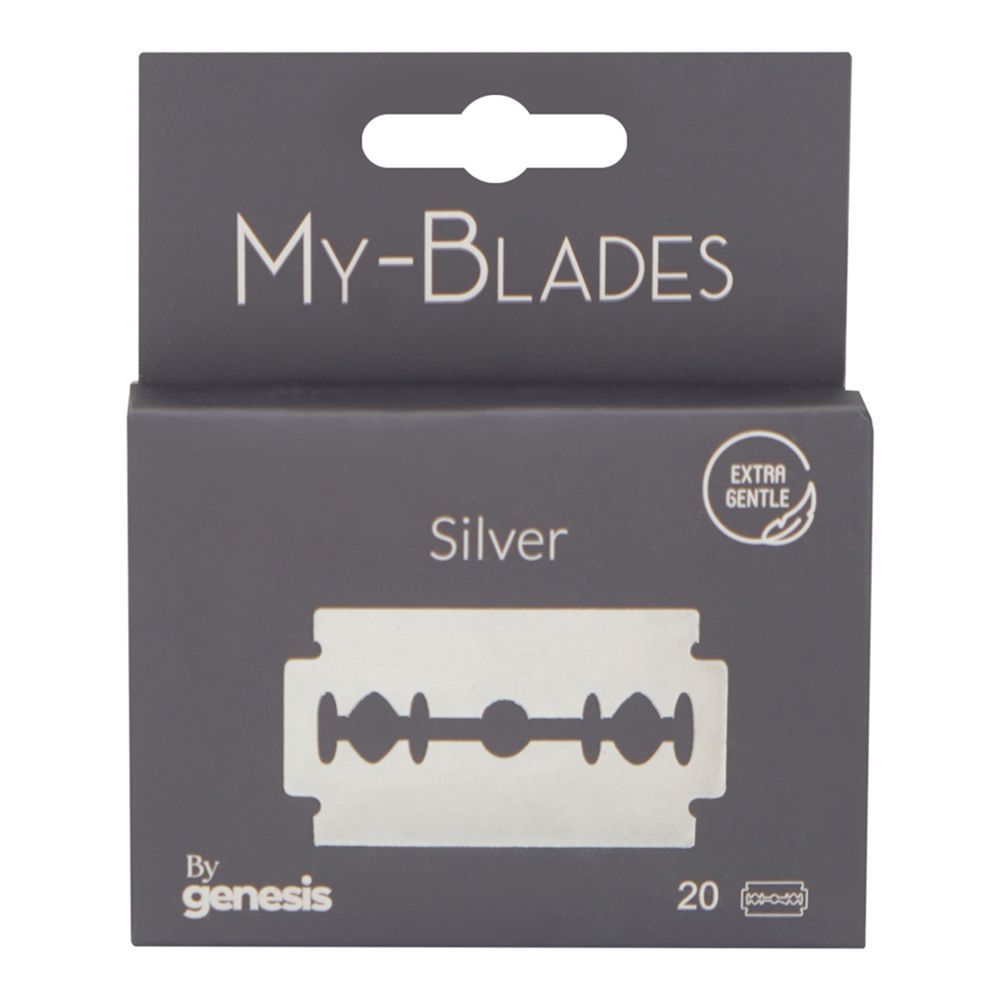 Genesis My Blades Silver 20s Blades Default Title - MamasJan Grocery Nonfood