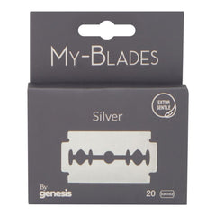 Genesis My Blades Silver 20s Blades Default Title - MamasJan Grocery Nonfood