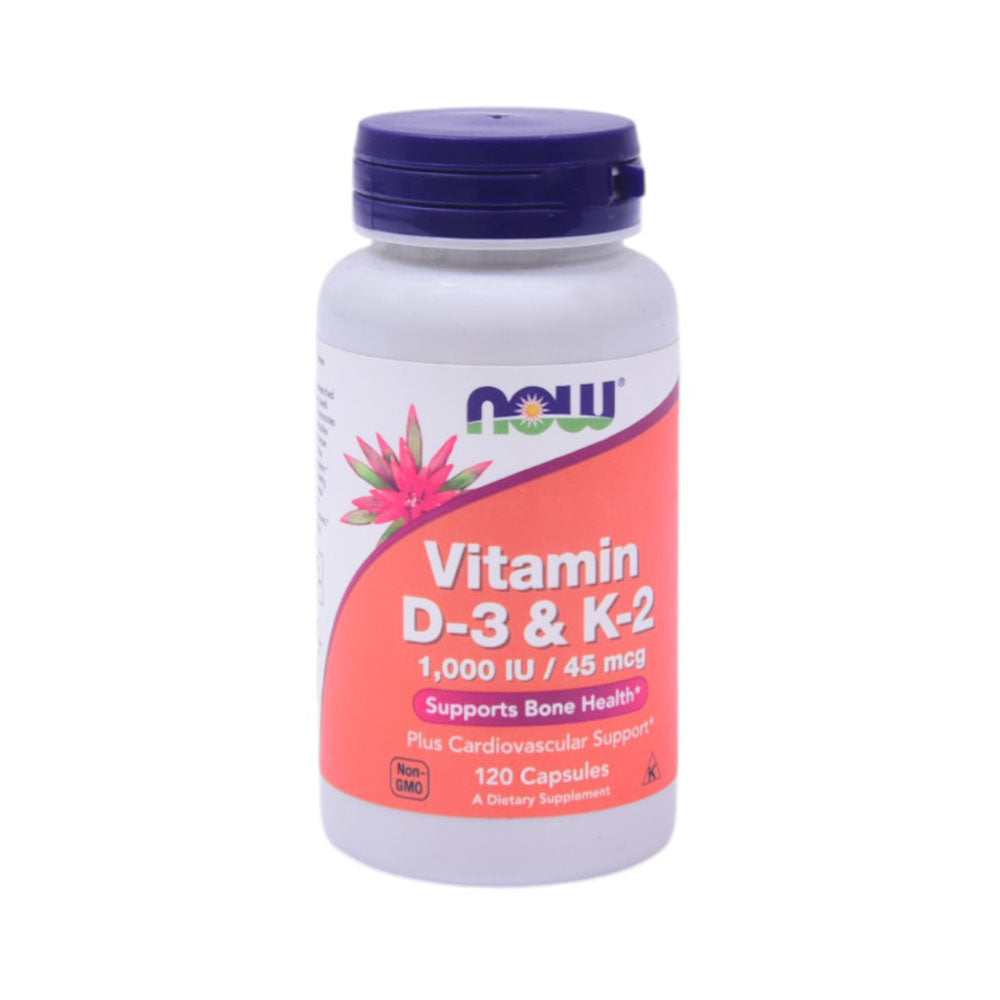 Now Vitamin D3 & K-2 Default Title - MamasJan Medicine