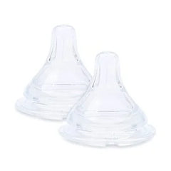 FARLIN BABY SILKY NIPPLE 9M+ 2PCS AC-22004-L Default Title - MamasJan Grocery Nonfood