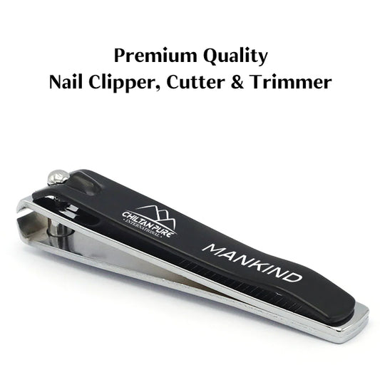 Chiltan-Mankind Nail Clipper Nail Cutter Nail Trimmer -  Export Quality Stainless Steel, Durable Ultra Sharp Curved Edges Cutter, Ideal for Trimming Fingernails & Toe Nail
