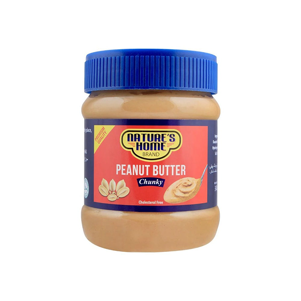 Natures Home Peanut Butter Chunky 340g