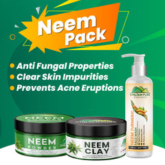 Neem Pack - Deep Cleanse Skin, Reduces Inflammation & Anti-Aging