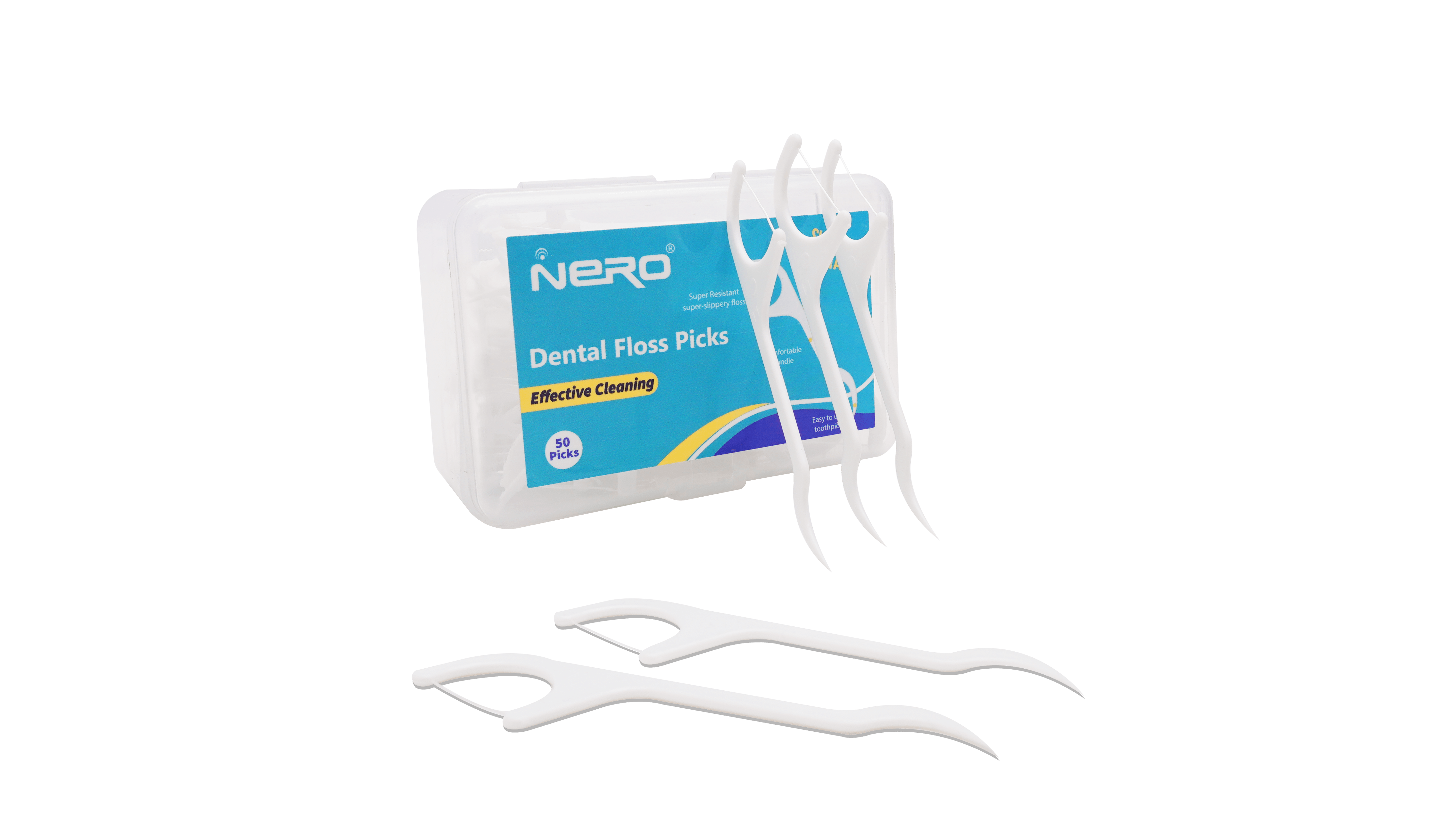 Nero Dental Floss Picks Shred Resistant Nfp 601