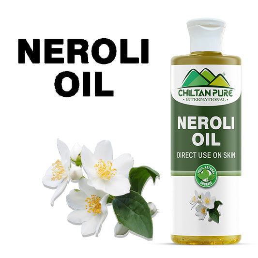 Neroli Oil - Contains antibacterial properties, reduces redness, promotes sleep 100% organic [Infused]