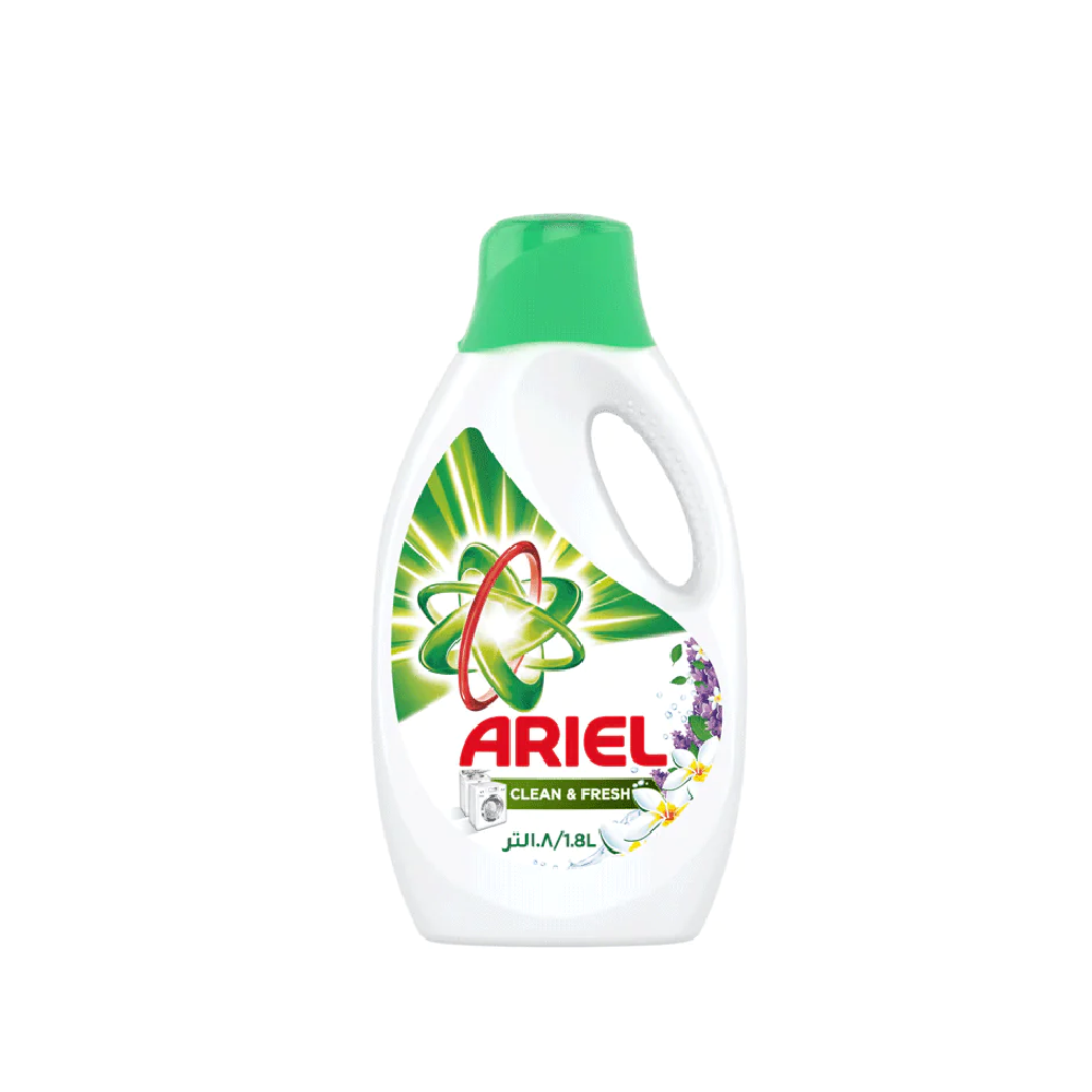 ARIEL WASHING GEL LIQUID CLEAN & FRESH 1.8 LTR Default Title - MamasJan Grocery Nonfood