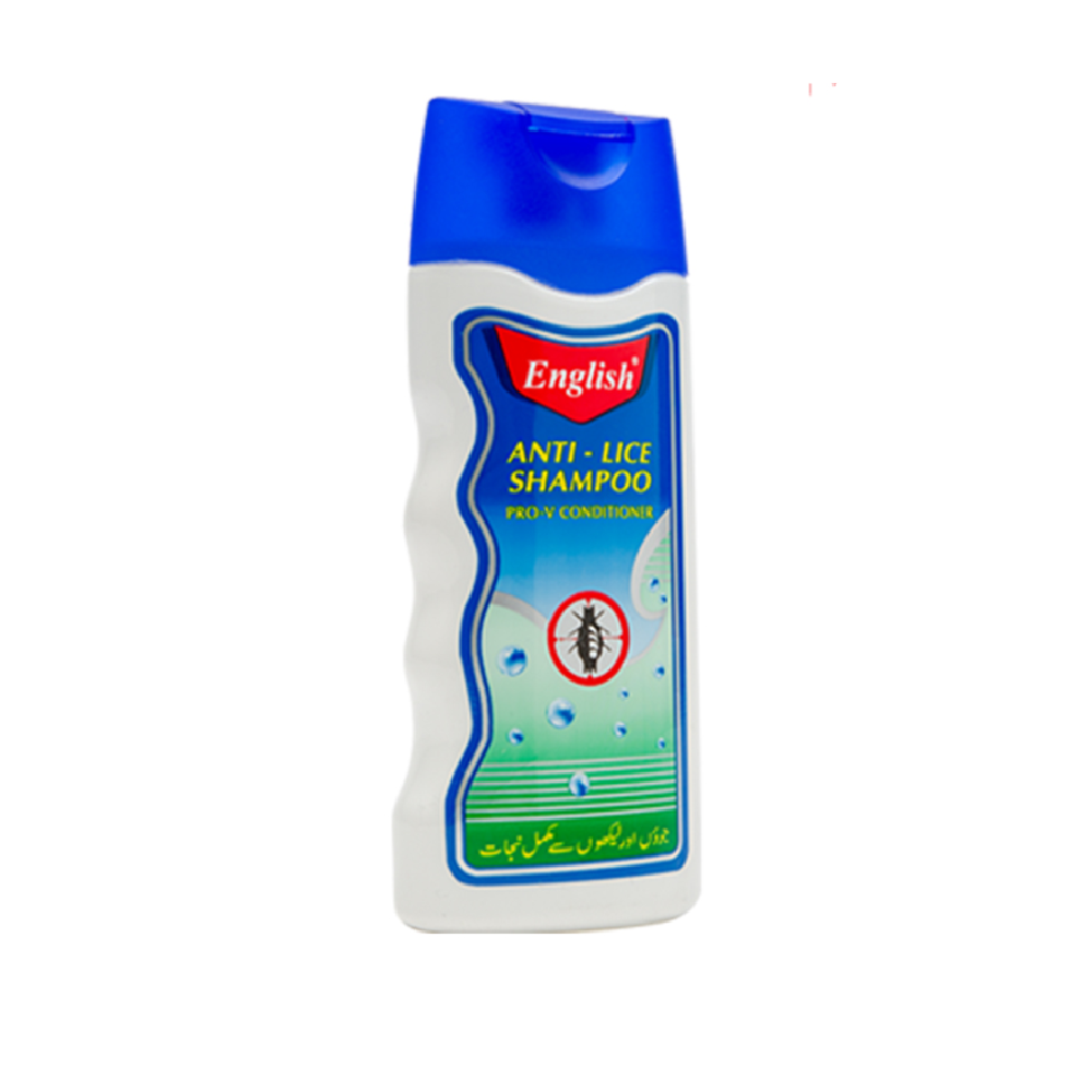ENGLISH SHAMPOO ANTI LICE 200 ML Default Title - MamasJan Grocery Nonfood