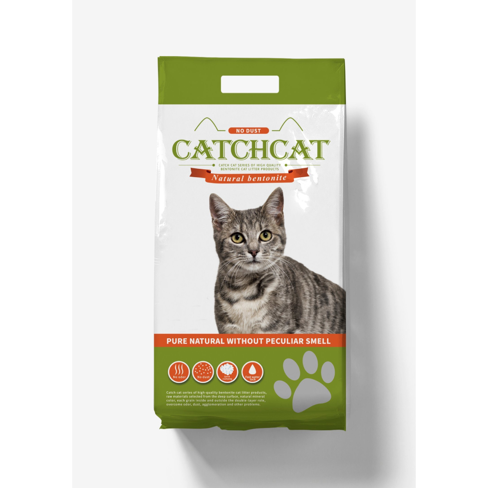 CATCHCAT BANTONITE CAT LITTER APPLE 5 LTR Default Title - MamasJan Grocery Nonfood
