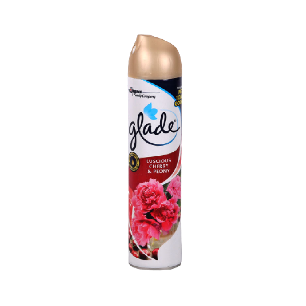 GLADE AIR FRESHNER CHERRY & PEONY 300 ML BASIC Default Title - MamasJan Grocery Nonfood