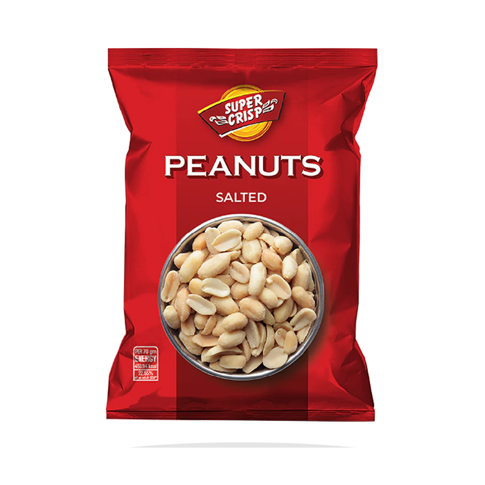SUPER CRISP PEANUTS FRIED SALTED 71 GM Default Title - MamasJan Grocery