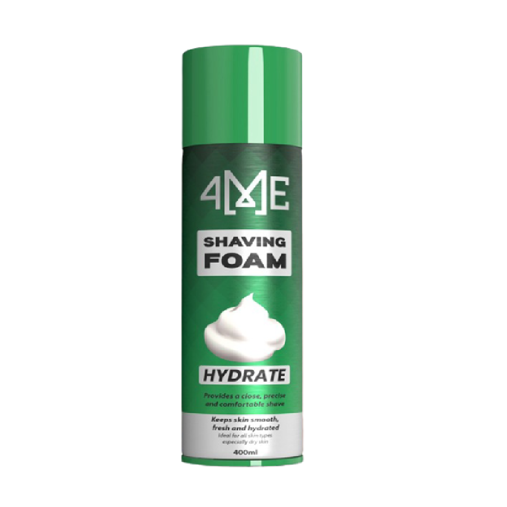 4ME SHAVING FOAM FRESH AND HYDRATE 400 ML Default Title - MamasJan Grocery Nonfood