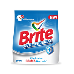 BRITE WASHING POWDER ANTI BACTERIAL 500 GM Default Title - MamasJan Grocery Nonfood