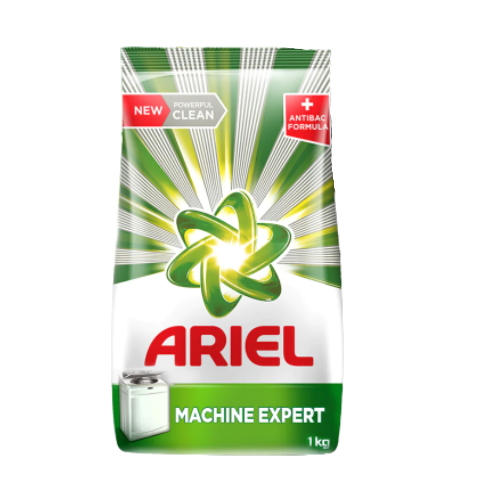 ARIEL MACHINE EXPERT WASHING POWDER 1KG Default Title - MamasJan Grocery Nonfood