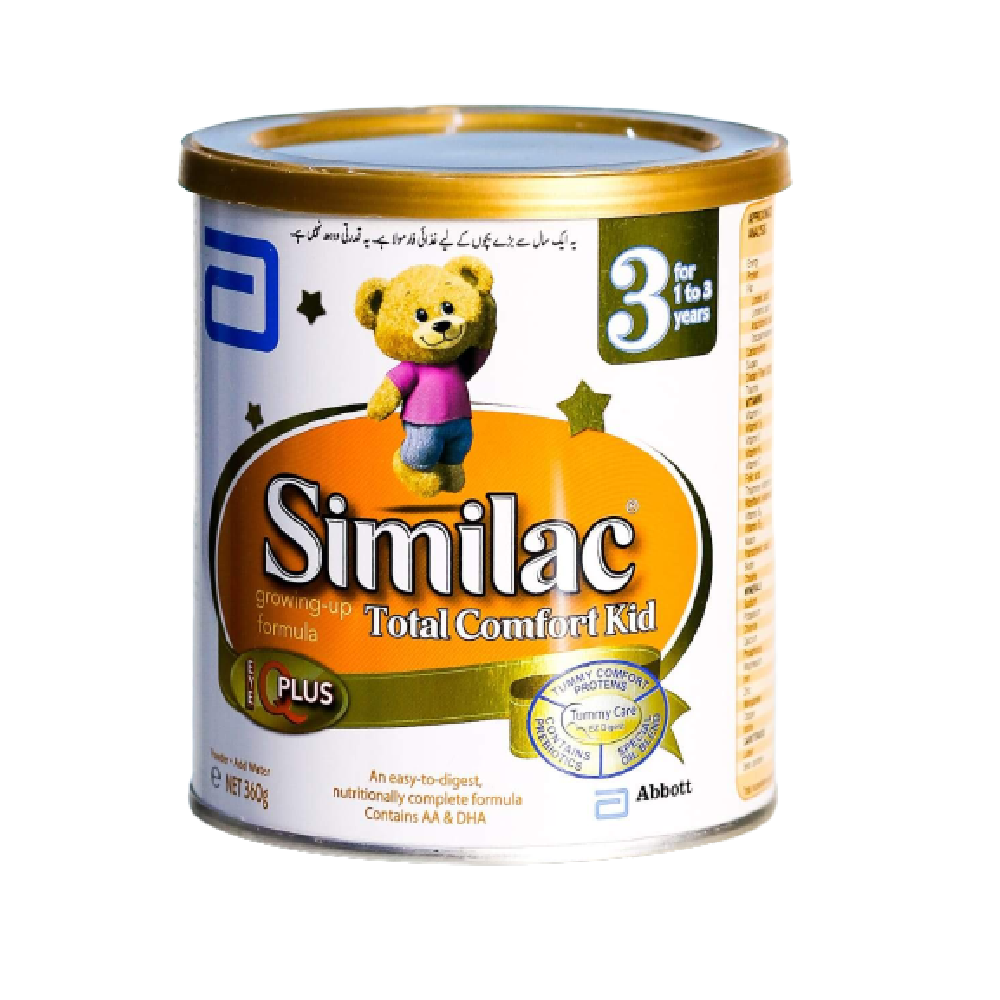 SIMILAC MILK POWDER TOTAL COMFORT KID STAGE 3 360 GM Default Title - MamasJan Grocery