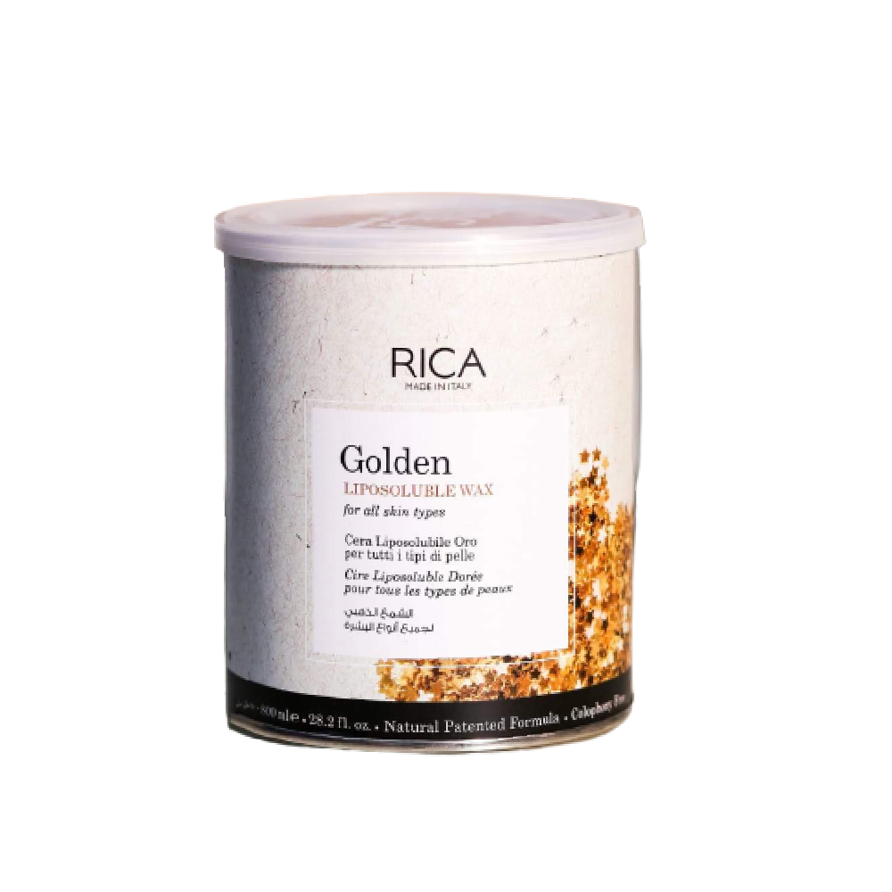 RICA LIPOSOLUBLE WAX GOLDEN 800 ML Default Title - MamasJan skincare