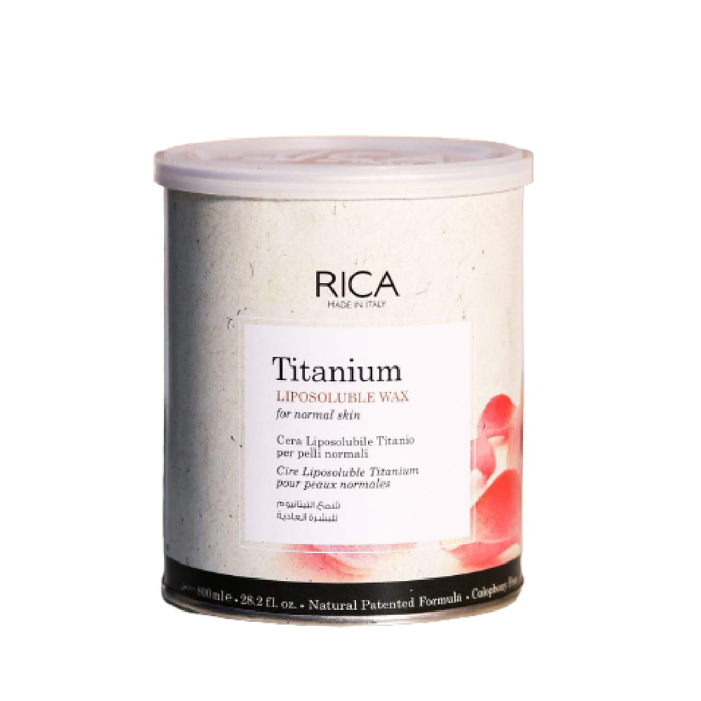 RICA LIPOSOLUBLE WAX TITANIUM 800 ML Default Title - MamasJan skincare