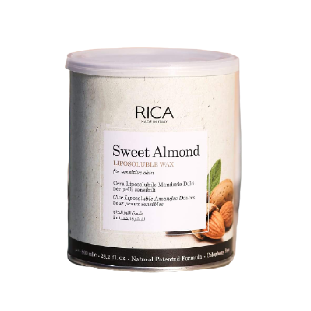 RICA LIPOSOLUBLE WAX SWEET ALMOND 800 ML Default Title - MamasJan skincare