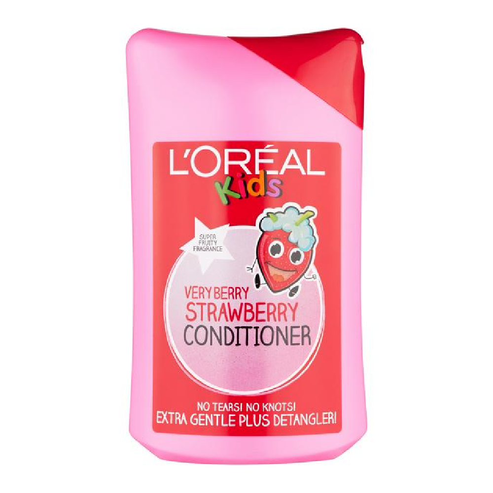 LOREAL KIDS CONDITIONER VERY BERRY STRAWBERRY 250 ML Default Title - MamasJan Grocery Nonfood