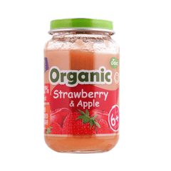 DEVA BABY FOOD STRAWBERRY & APPLE 6+ MONTH ORGANIC 190 GM Default Title - MamasJan Grocery