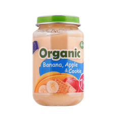 DEVA BABY FOOD BANANA APPLE & COOKIE 7+ MONTH ORGANIC 200 GM Default Title - MamasJan Grocery
