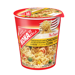 KOKA NOODLES CHICKEN AND CORN CUP 70 GM Default Title - MamasJan Grocery