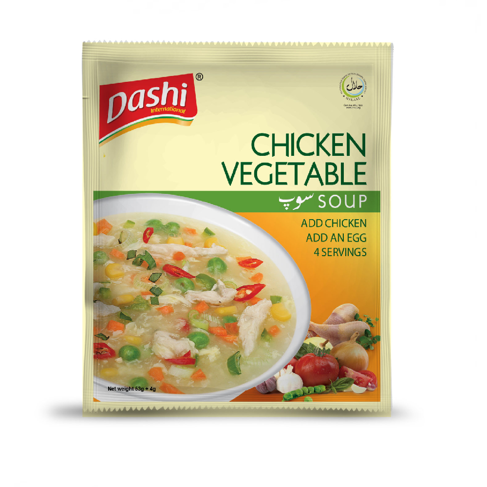 DASHI CHICKEN VEGETABLE SOUP POWDER 53GM Default Title - MamasJan Grocery