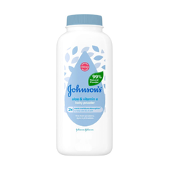 JOHNSONS BABY POWDER SMOOTHING ALOE AND VITAMIN E 425 GM Default Title - MamasJan Grocery Nonfood