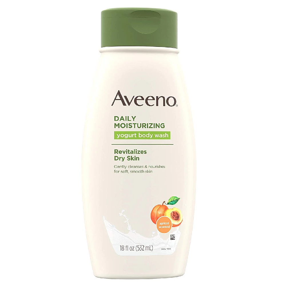 AVEENO BODY WASH YOGURT APRICOT SCENTED 532 ML Default Title - MamasJan Grocery Nonfood