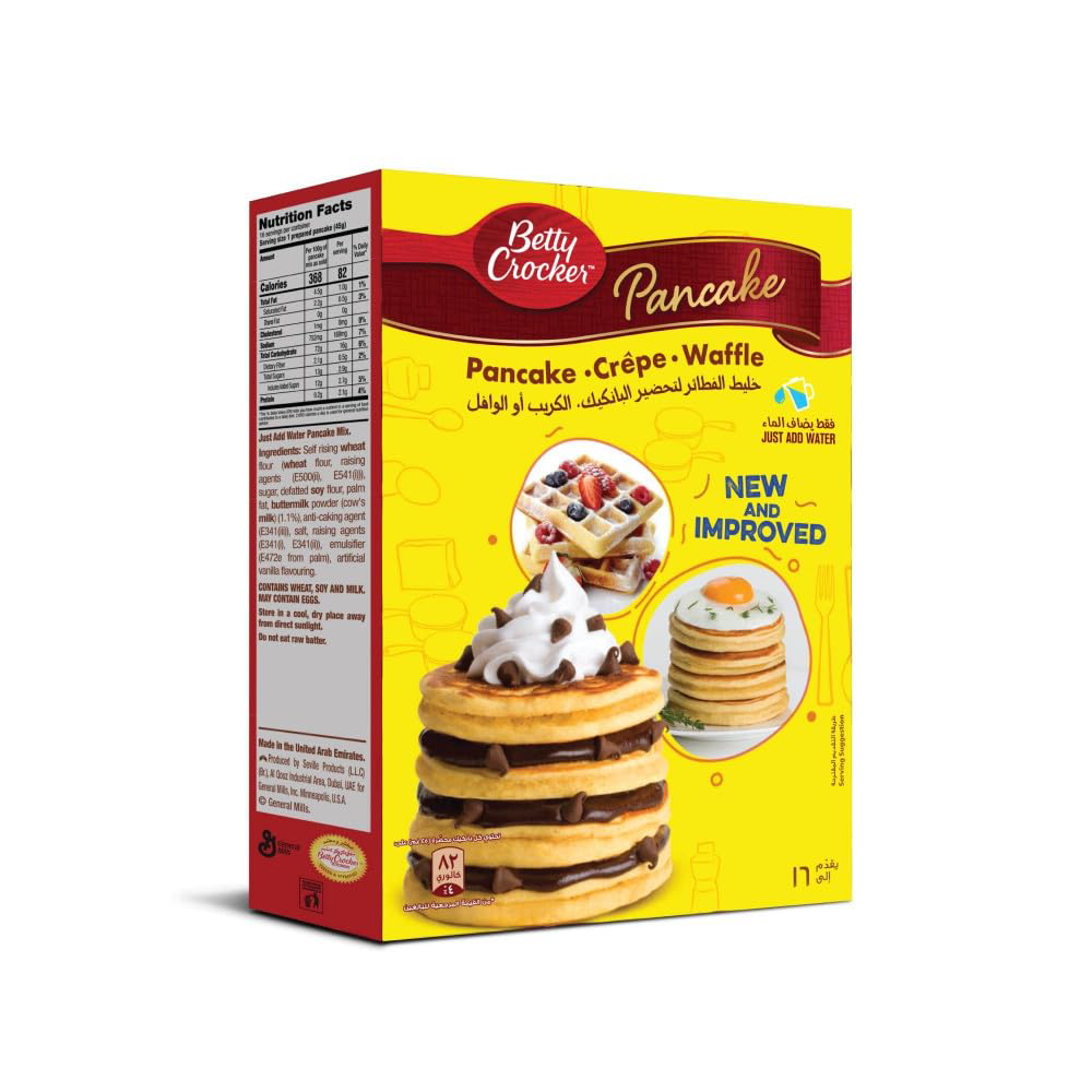 BETTY CROCKER PANCAKE CREPE WAFFLE MIX 360 GM Default Title - MamasJan Grocery