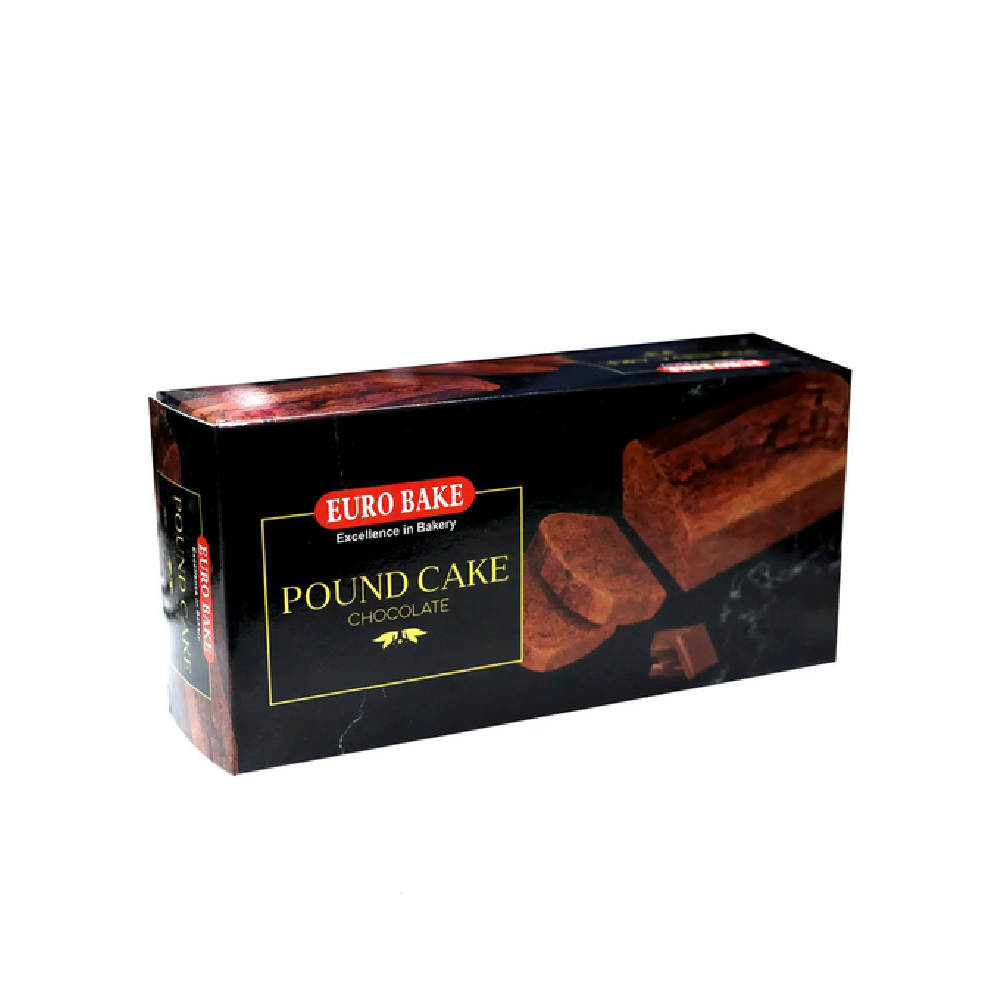 EURO BAKE POUND CAKE CHOCOLATE FLAVOURED 225GM Default Title - MamasJan Grocery