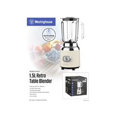 WESTINGHOUSE TABLE BLENDER WKBEB221WH Default Title - MamasJan Electronics
