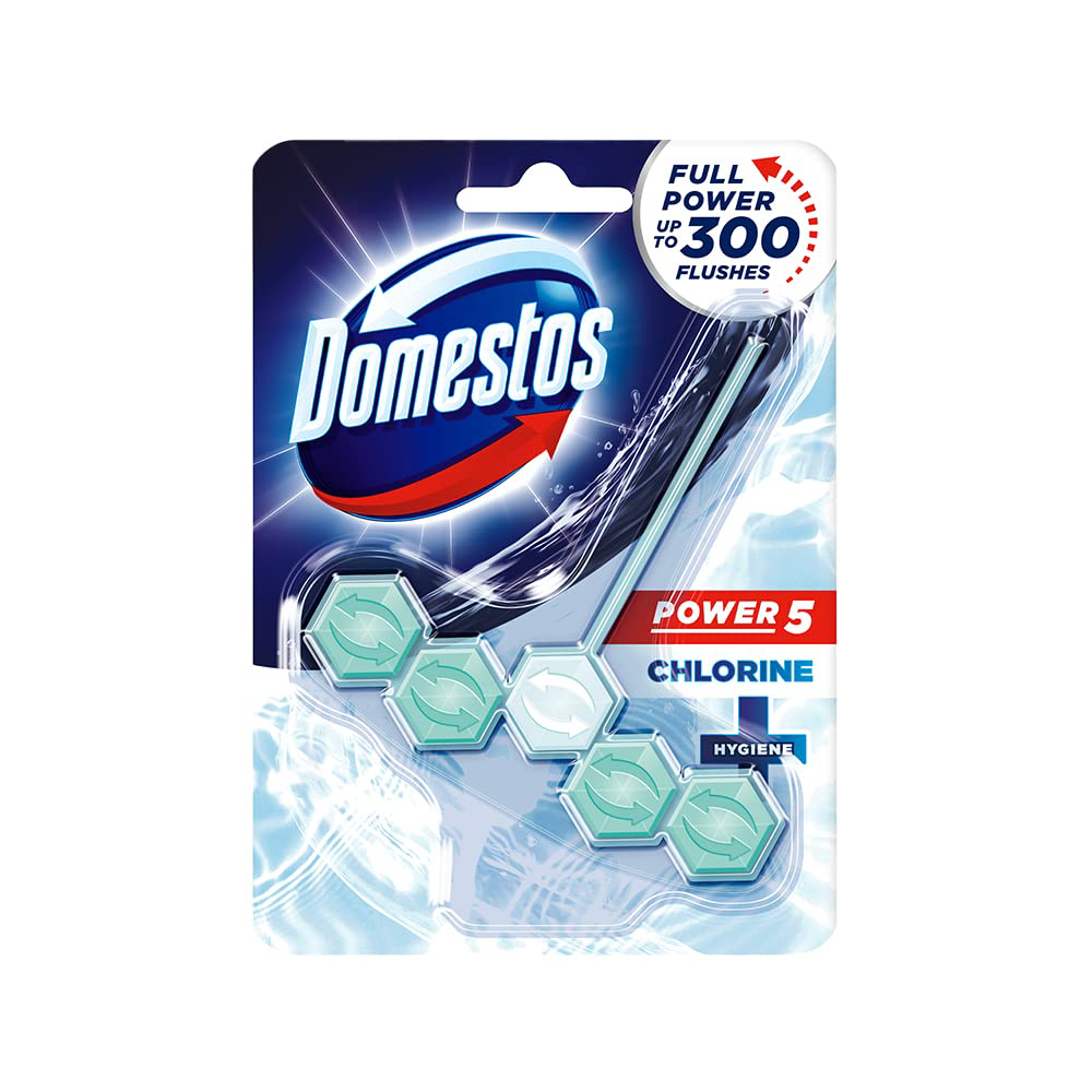 DOMESTOS TOILET FRESHENER CHLORINE 55 GM Default Title - MamasJan Grocery Nonfood