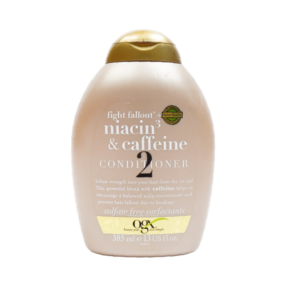 OGX CONDITIONER 2 NIACIN 3 AND CAFFEINE 385 ML Default Title - MamasJan B_Alfatah
