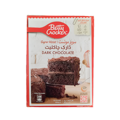 BETTY CROCKER CAKE MIX SUPER MOIST DARK CHOCOLATE 500 GM Default Title - MamasJan Grocery