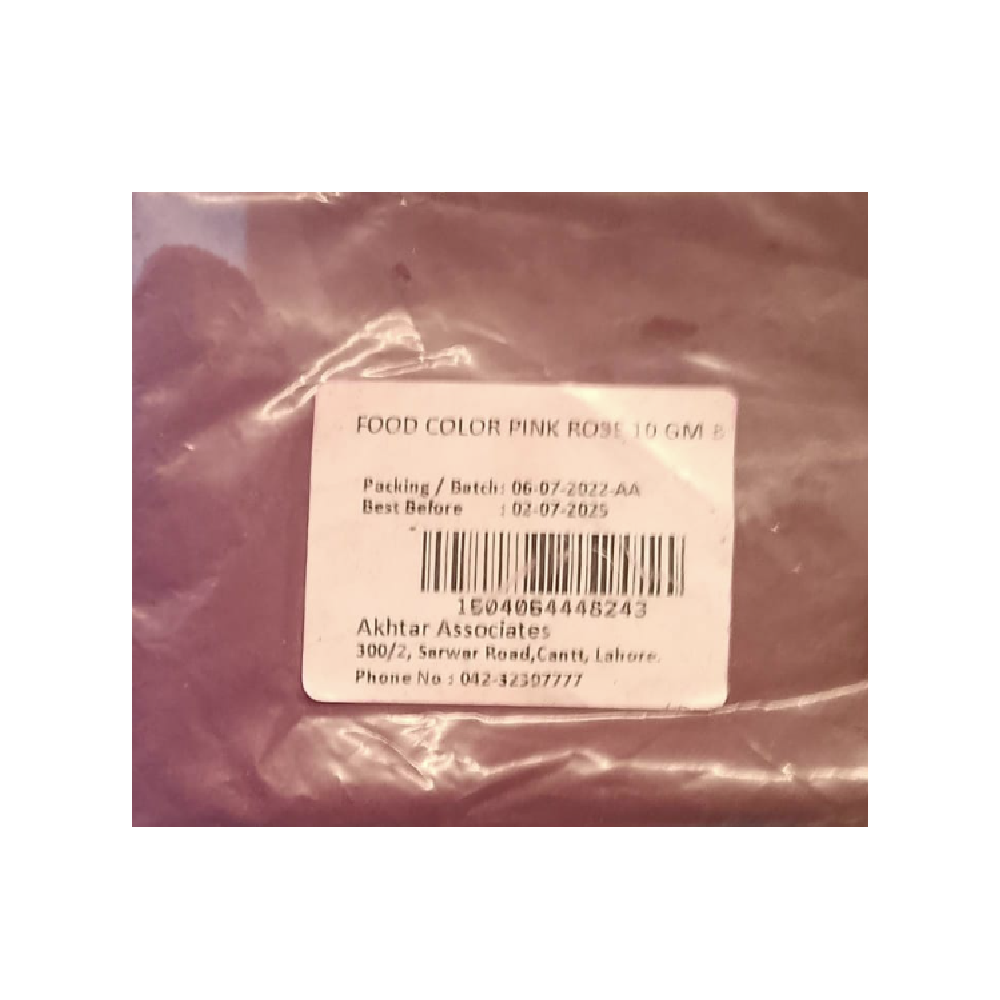 FOOD COLOR PINK ROSE 10 GM BASIC Default Title - MamasJan Grocery
