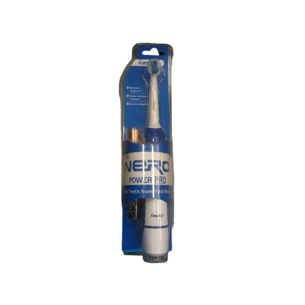 NERO SPIN BRUSH ELECRIC WHITER TEETH SB204 Default Title - MamasJan Electronics