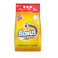 BONUS TRI STAR WASHING POWDER 5KG Default Title - MamasJan Grocery Nonfood