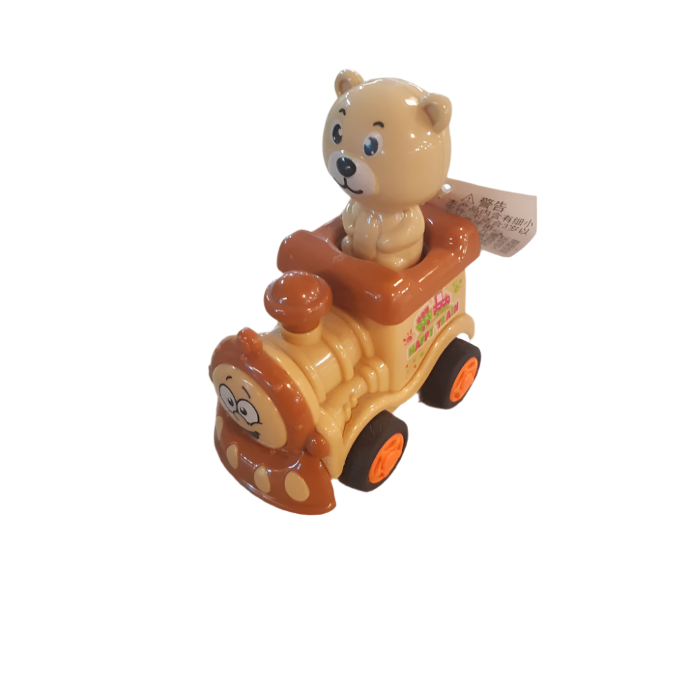325-814 PRESS & GO TRAIN ENGINE DINDEY (3+ YEAR) Z.B Default Title - MamasJan Toys