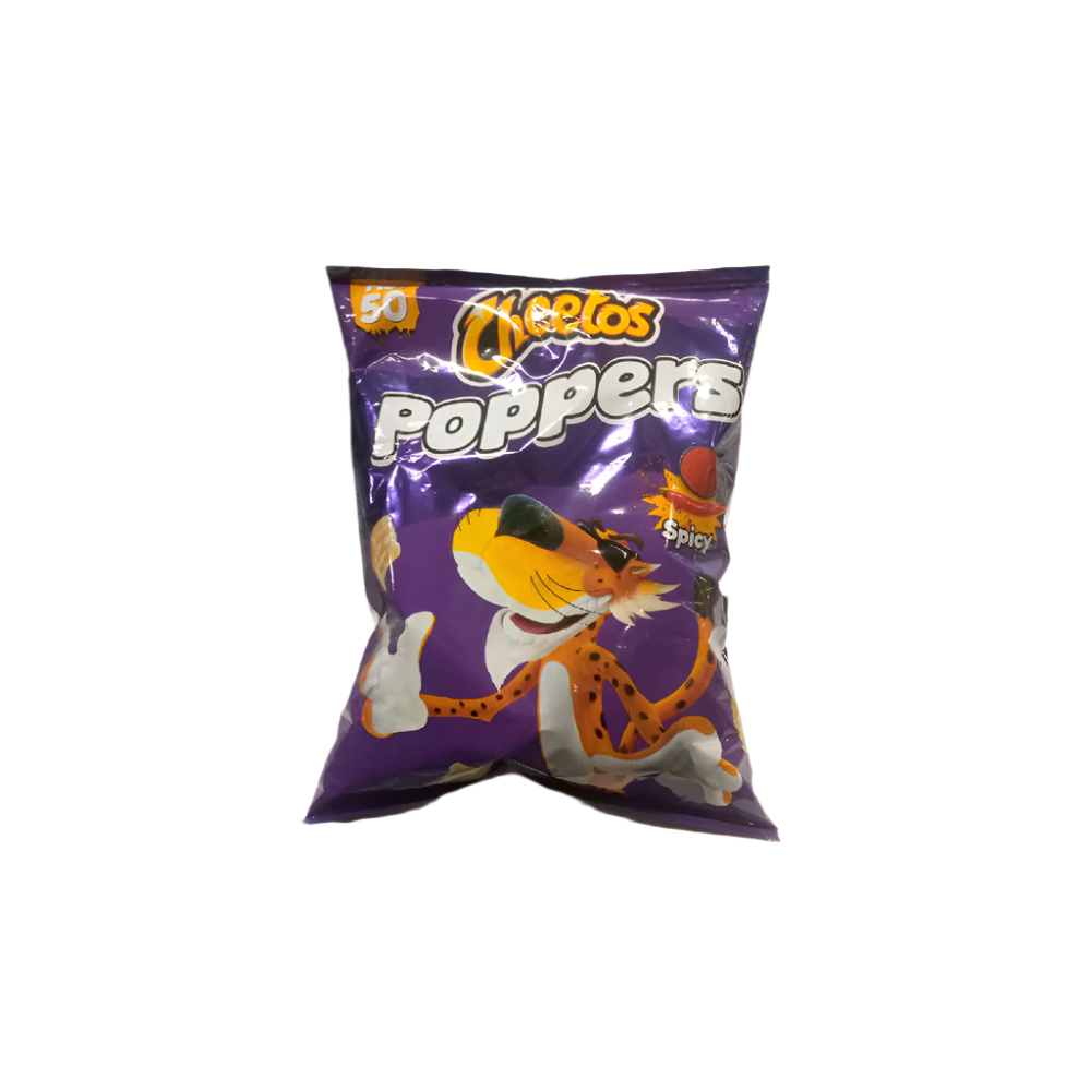 CHEETOS SNACKS POPPERS MASALA 28 GM Default Title - MamasJan Grocery