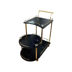 TEA TROLLY NEW STATE BLACK GOLDEN Default Title - MamasJan Household