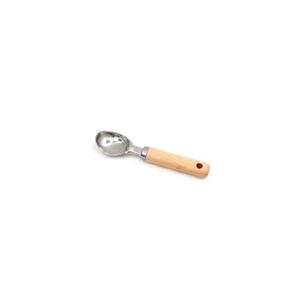 ICE CREAM SCOOP WOODEN HANDLE CC034W028 Default Title - MamasJan Crockery