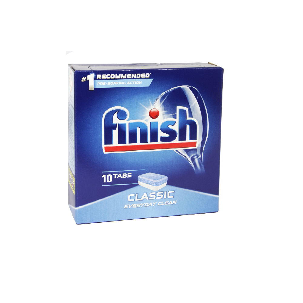 FINISH DISHWASHER POWER BALL CLASSIC 10 TABLETS 163 GM Default Title - MamasJan Grocery Nonfood