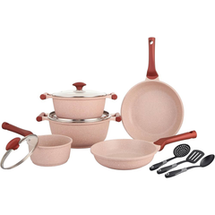 DAGCHI SET 11PC PRESTIGE PINK PR80987 Default Title - MamasJan Crockery