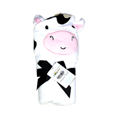 BABY BATH TOWEL HOODED IR MS-22 56499CH Default Title - MamasJan KidsWear