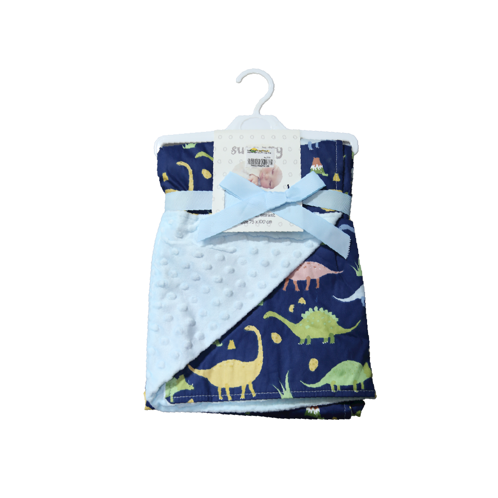 BABY FLEECE WRAPPING SHAWL MW-22 CHI CLBL70-B Default Title - MamasJan KidsWear