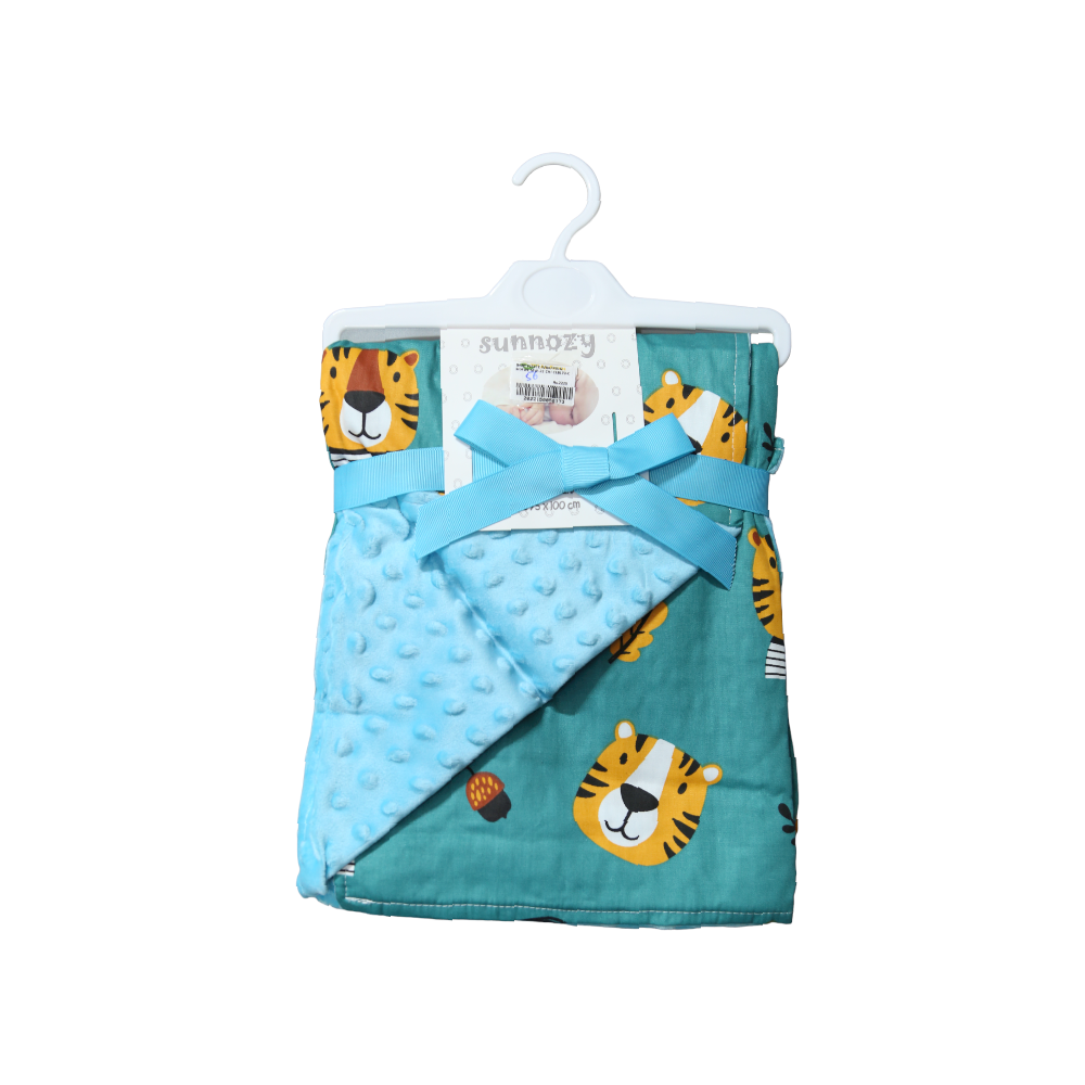 BABY FLEECE WRAPPING SHAWL MW-22 CHI CLBL70-C Default Title - MamasJan KidsWear